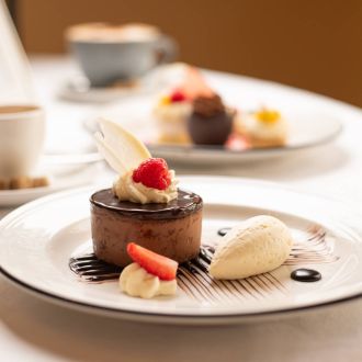 Chocolate Mousse Wedding Dessert, County Arms, Birr