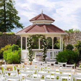 Garden pavillion weddings outdoor ceremony at county arms birr  custom cms-county-arms-hotel