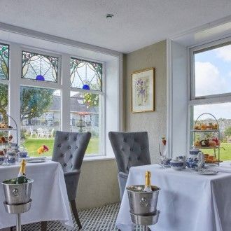 Afternoon tea served in the potting shed county arms birr custom cms-county-arms-hotel