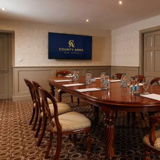 Boardroom wide shot of room county arms birr cms-county-arms-hotel